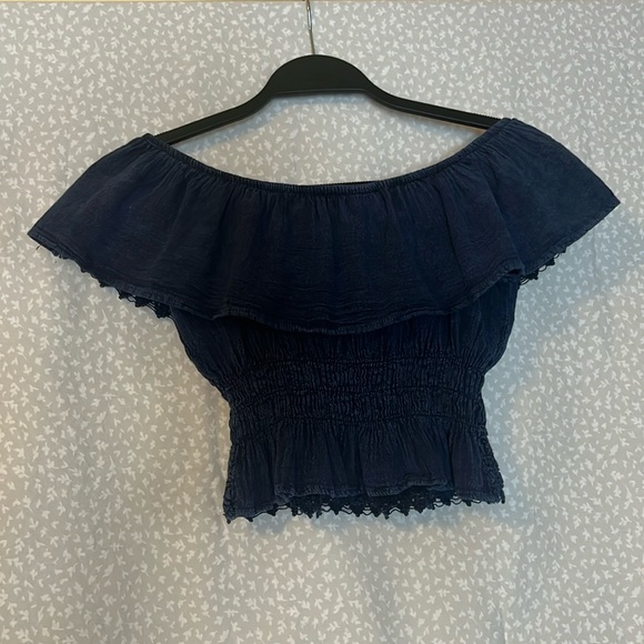 SEASPICE blouse, Peruvian cotton with wooden beads & embroidery. - Picture 2 of 4